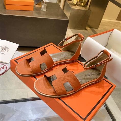 hermes santorini sandals review|Hermes sandals gold.